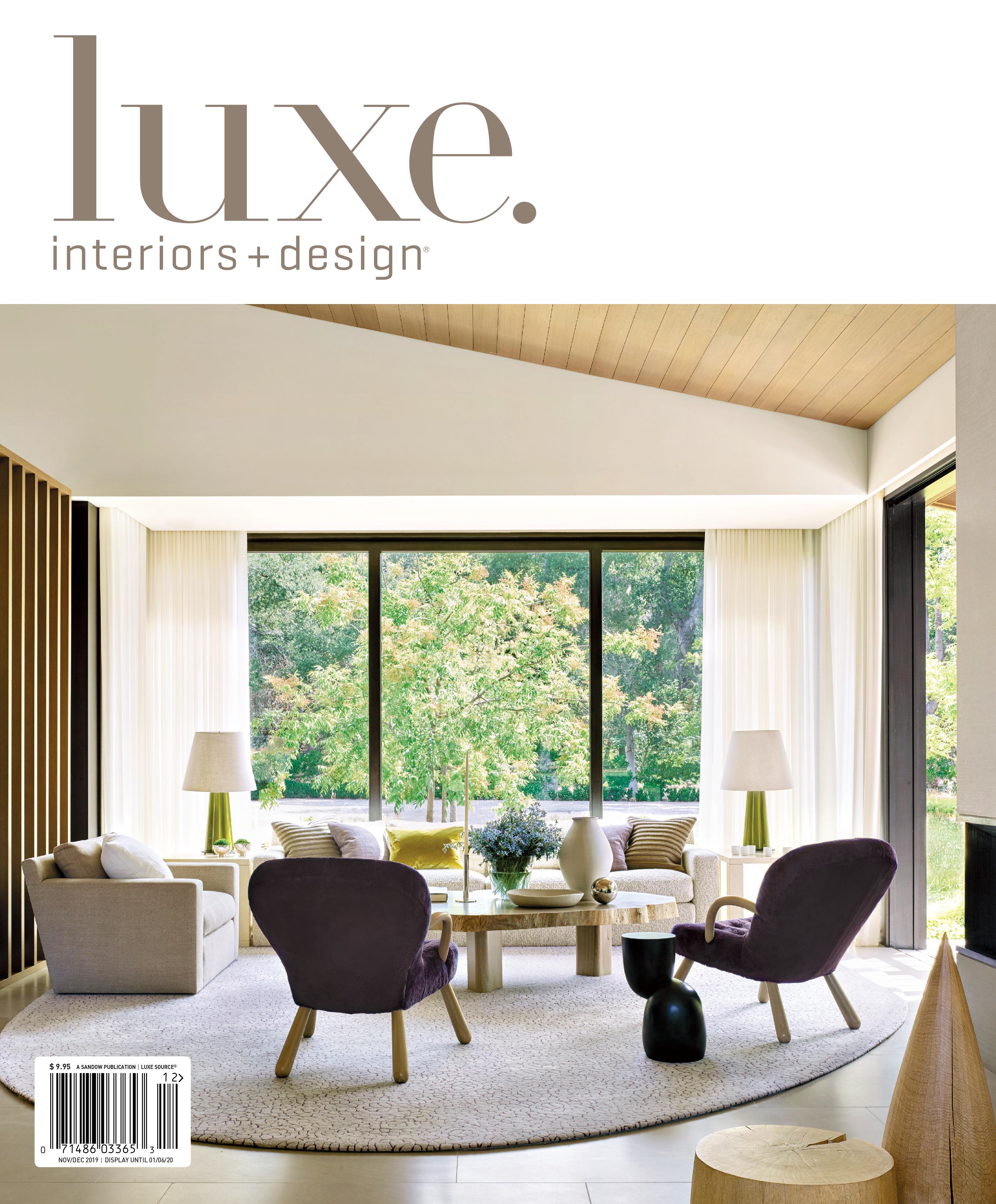 Luxe Interiors November/December 2019