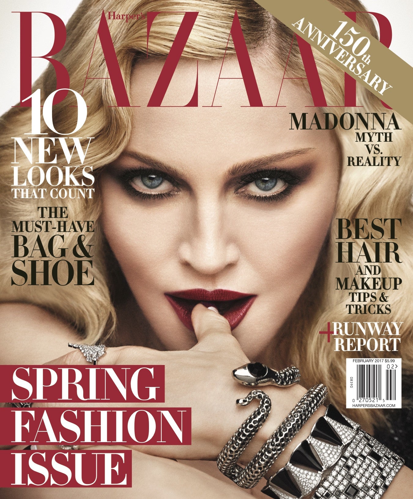 Harper's Bazaar Madonna in Colette Jewelry