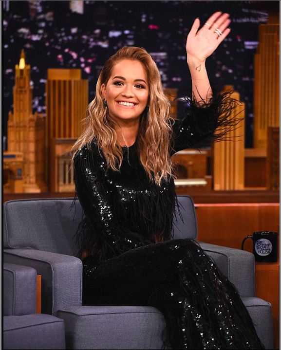 Rita Ora on Jimmy Fallon Tonight