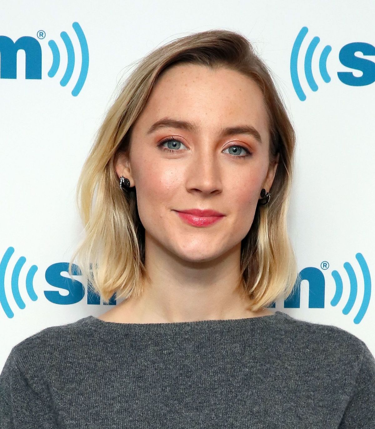 Saoirse Ronan wearing Colette Jewelry to SirusXM 12.17.18