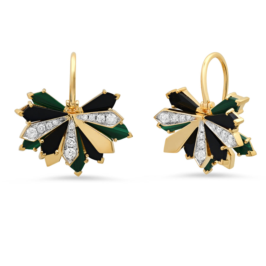 Penacho Fan Earrings