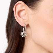 Star Hoop Earrings - Three Colors