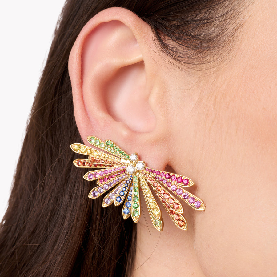 Penacho Cocktail Multicolor Earrings