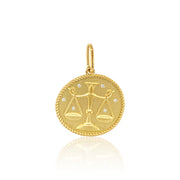 Double Sided Zodiac Charm