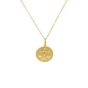 Libra Double Sided Zodiac Pendant September 24 - October 23