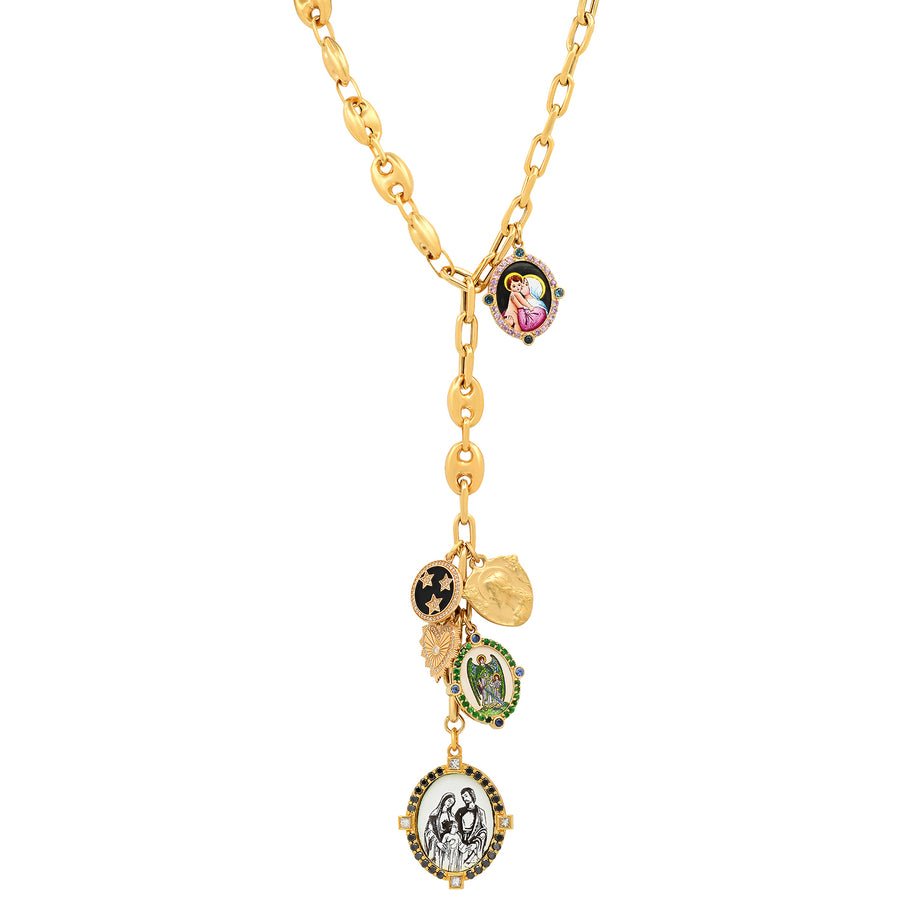 Holy Family Long Necklace