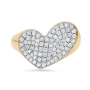 Penacho Heart Ring