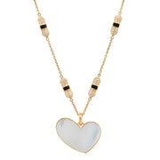 Penacho Heart Pendant with Chain