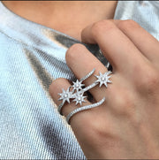 Shooting Stars Double Ring