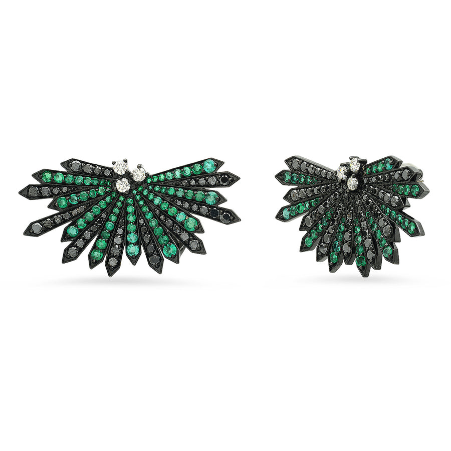 Penacho Emerald Earrings