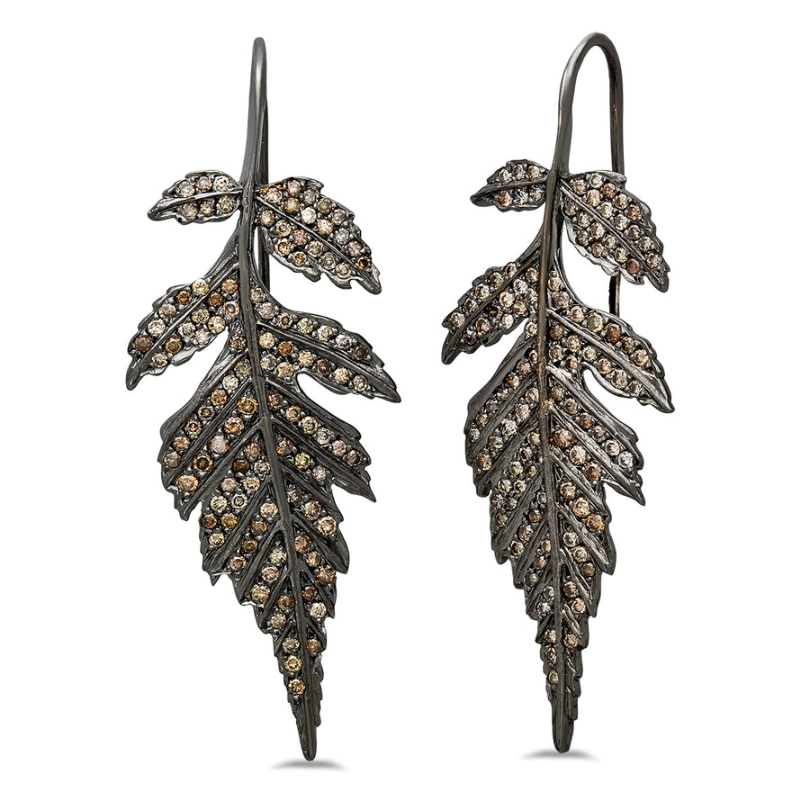 Grande Feuille Earrings