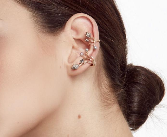 Pink Sillybum Ear Cuff