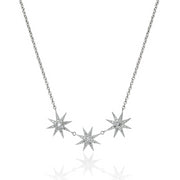 Tri-Star Necklace