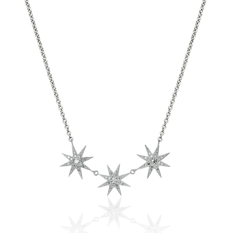 Tri-Star Necklace