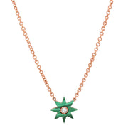 Twinkle Hard Stone Necklace - Four Colors