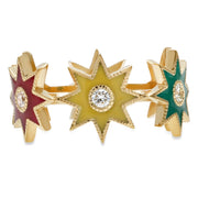 Twinkle Enamel Star Ring