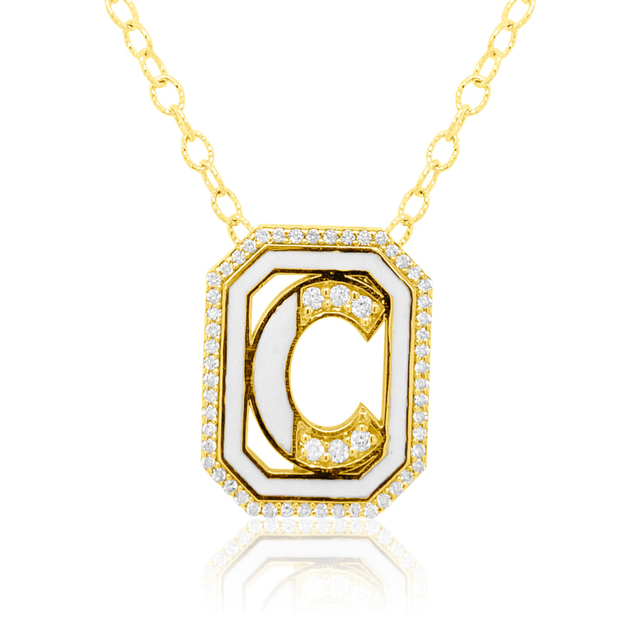 Gatsby Initial Necklace